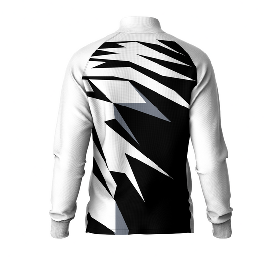 Next Print Printed White Jacket.