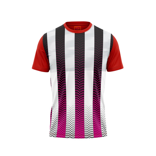 Red Round Neck Half Sleeve Tshirt Nextprintr390
