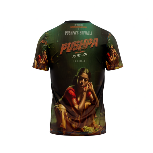 Next Print Allu Arjun Pushpa  Printed T-Shirt.