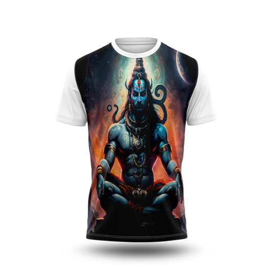 God Shiva Printed Tshirt