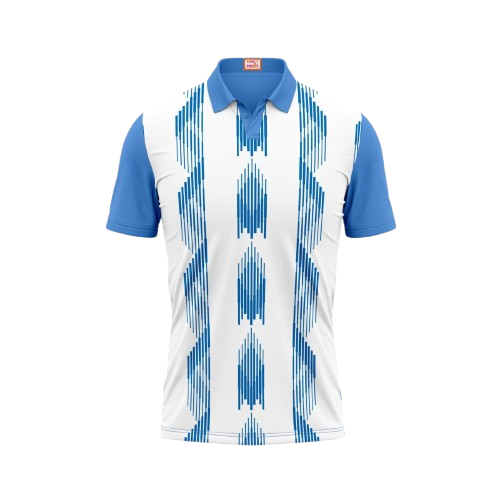Next Print Customized Polo Neck Skyblue Jersey Design 35