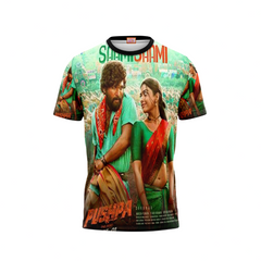 Next Print Allu Arjun Pushpa  Printed T-Shirt.