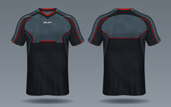 Dark Terrain Performance Jersey front view custom football fan jersey