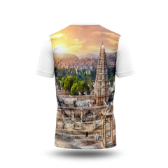 Shiva Temple Printed Tshirt