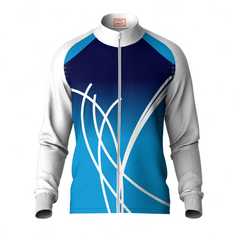 Next Print Printed White Jacket.