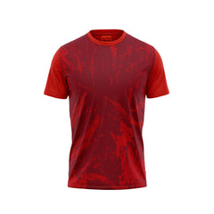 Red Round Neck Half Sleeve Tshirt NextprintrN181