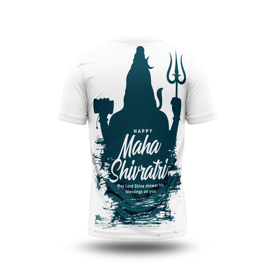 Happy Maha Shivaratri Printed Tshirt