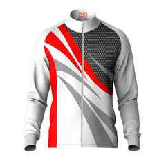 Next Print Printed White Jacket.