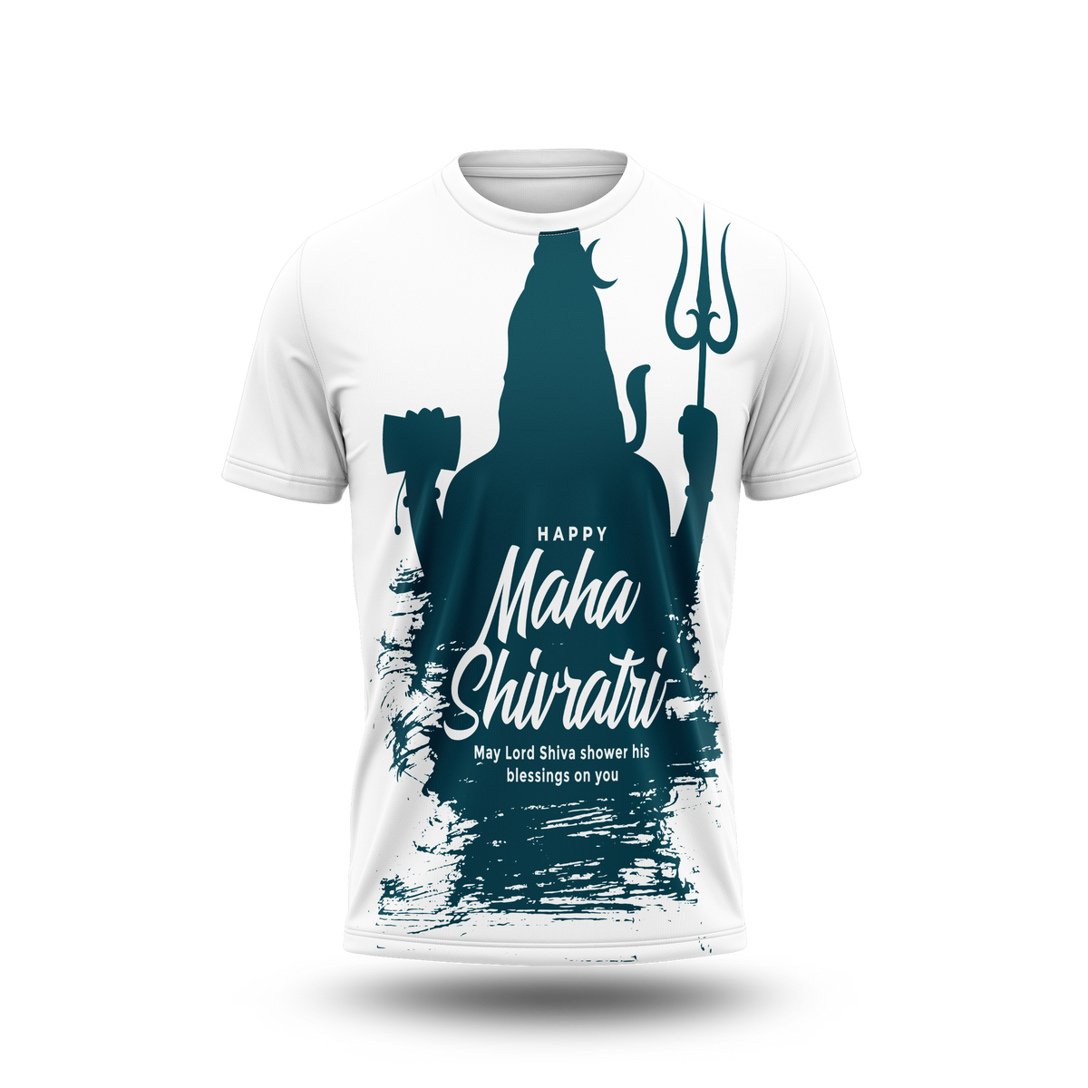 Happy Maha Shivaratri Printed Tshirt