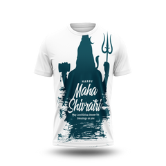 Happy Maha Shivaratri Printed Tshirt