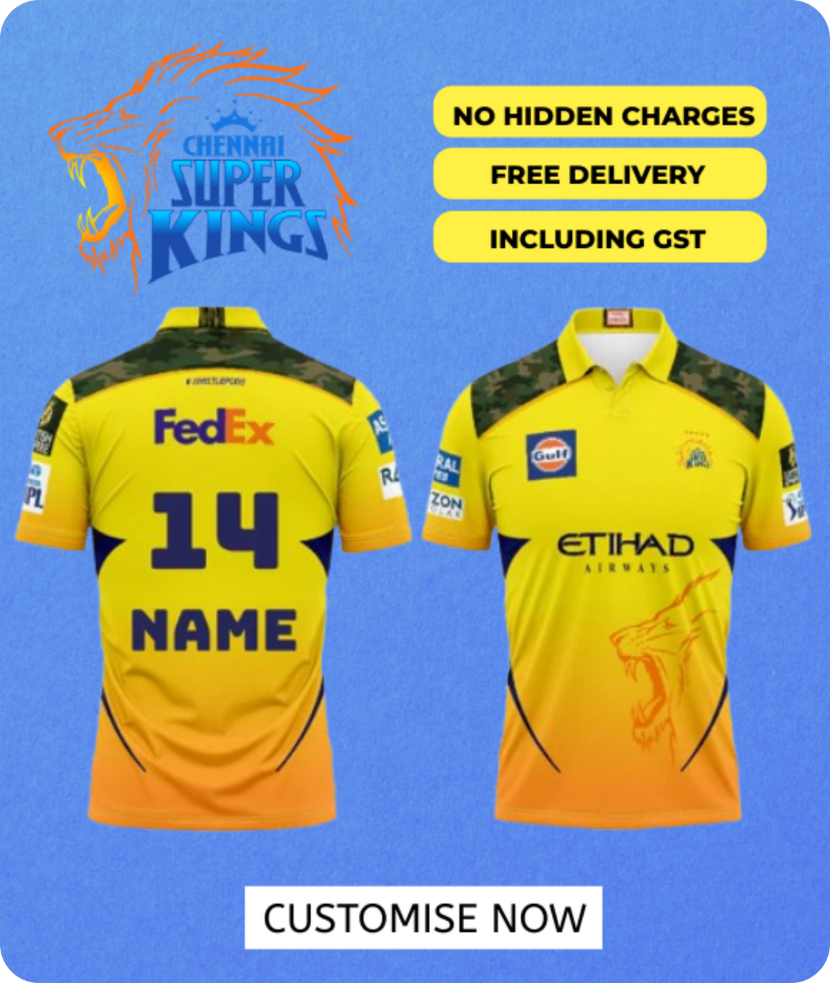 CHENNAI JERSEY'S