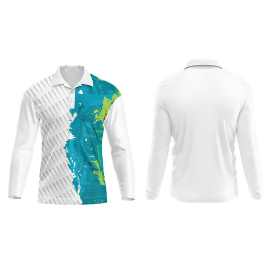 Next Print Polo Neck White Customized Jersey NP00001A218