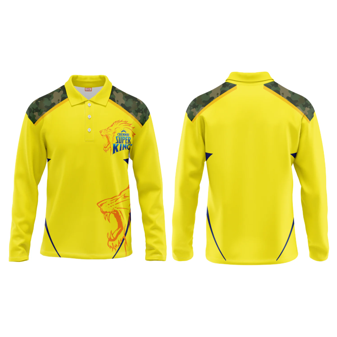 PRINTED ROUND NECK FULL YELLOW