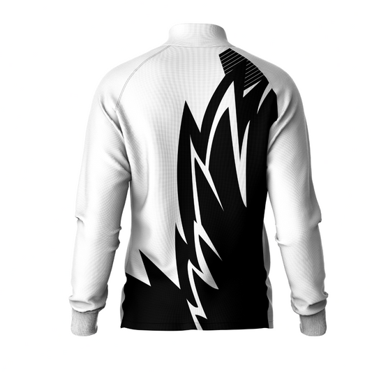 Next Print Printed White Jacket.