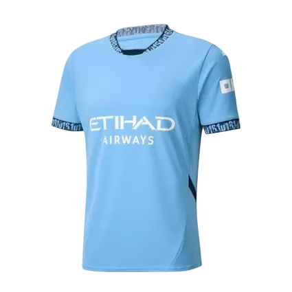 NextPrint Manchester City 2024/25 Home Blue Jersey – Football Shirt for Men & Boys