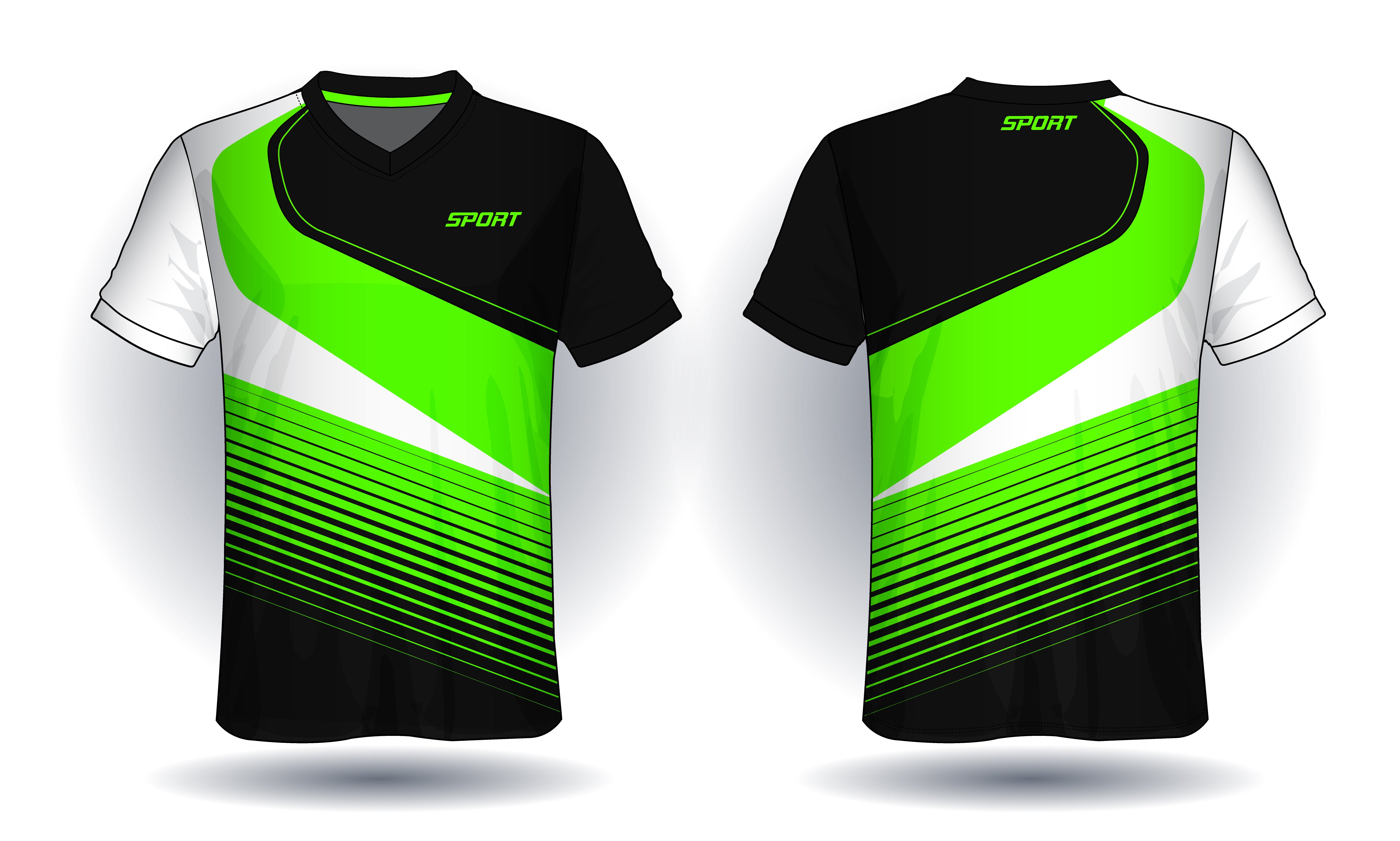 Neon Fusion Performance Jersey front view custom football fan jersey