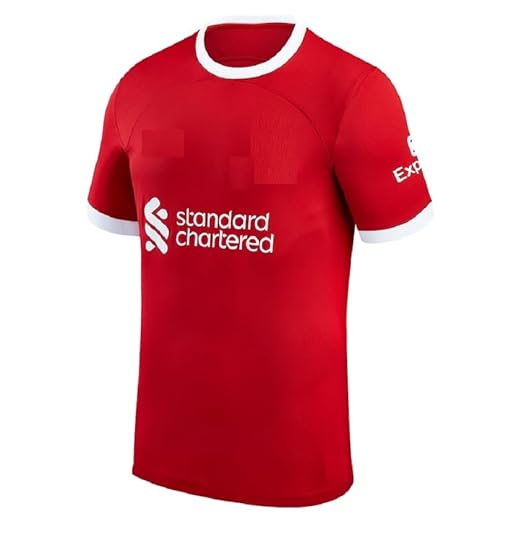NextPrint Liverpool 2023/24 Home Jersey Set – Football Kit with Shorts for Men