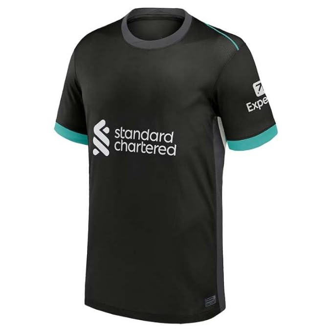 Liver Pool Jersey Pl Team Jersey Football Jerseys Club Team Men's New Away Jersey New
