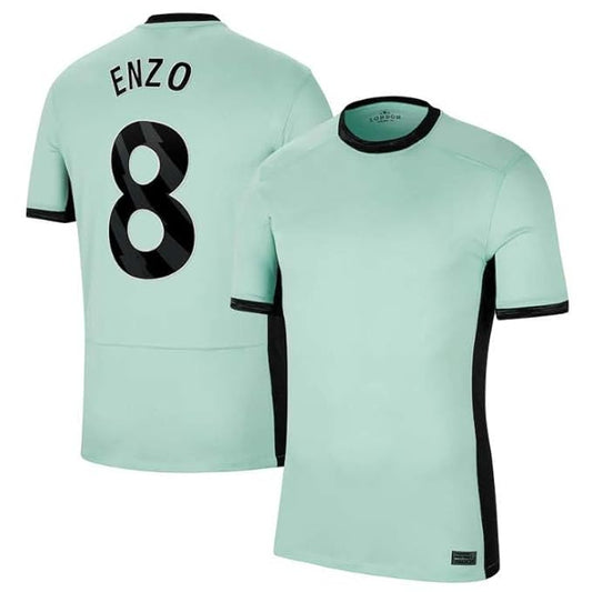 Next Print Enzo  Fernadez Jersey Pl Team Football Jerseys Club Team Men's New Away Jersey 2024/2025