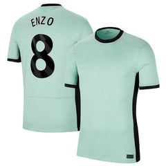 Next Print Enzo  Fernadez Jersey Pl Team Football Jerseys Club Team Men's New Away Jersey 2024/2025