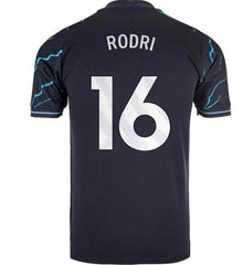Next Print Rodri Jersey 16 Number City Football Jerseys Pl Club Team Men's Away Jersey