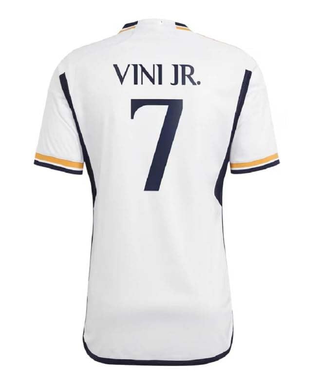 Vini Jr 7 Number Football Jerseys Liga Club Men's 2024/2025