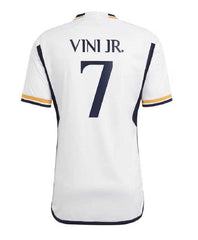 Next Print Vini Jr Jersey 7 Number Football Jerseys Liga Club Kid's Home