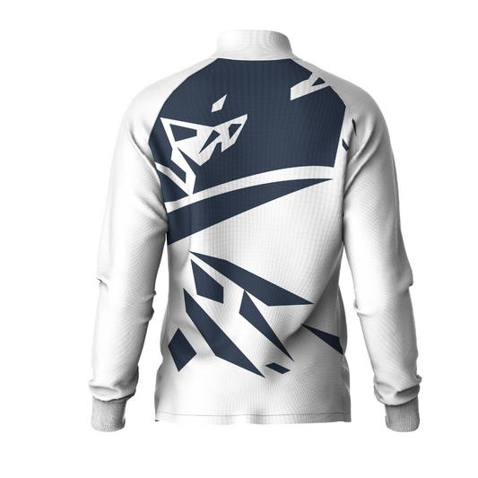 Next Print Printed White Jacket.