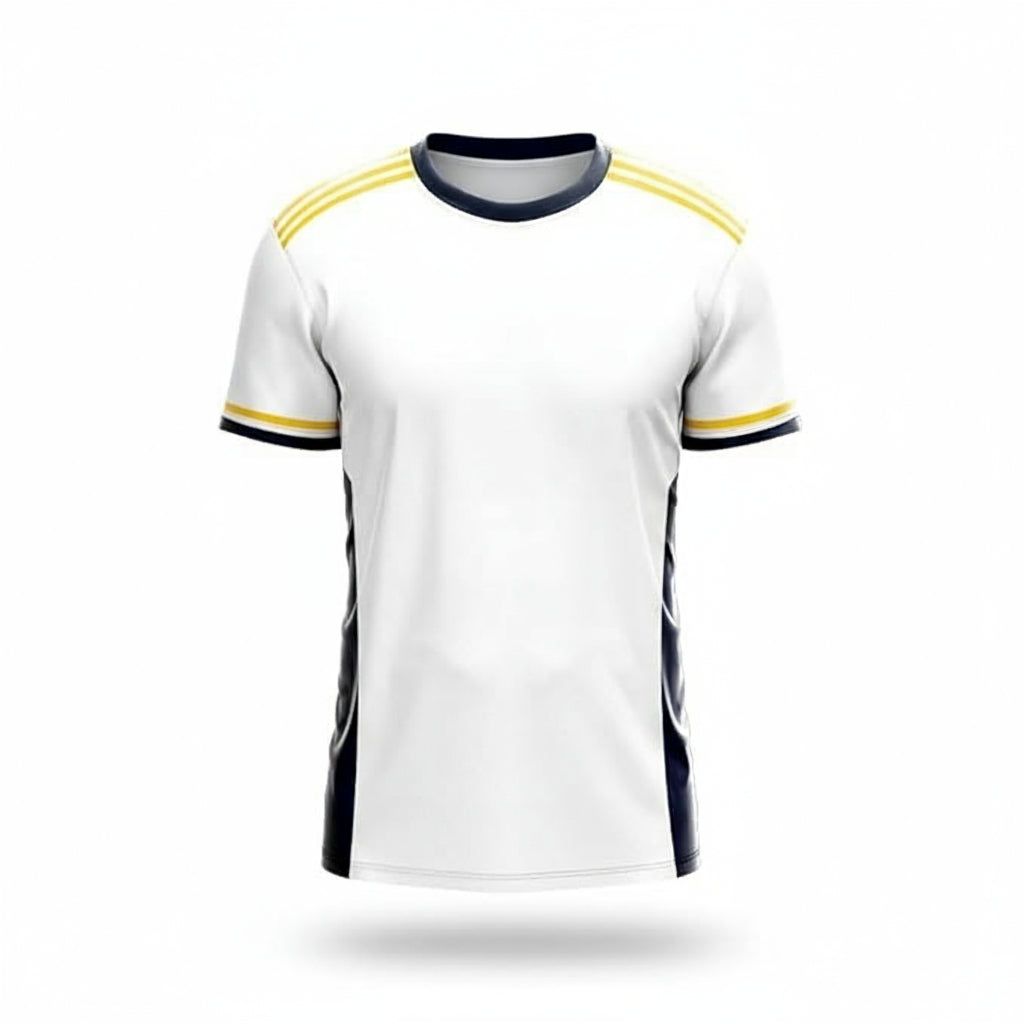 Next Print Real Home 2023/24 White Football Jersey - Personalized with Custom Name & Number | Sizes for Kids, Men & Women