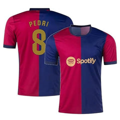 Next Print Pedri Jersey 8 Number Football Jerseys Famous Club Team Men's Home New Season Jersey