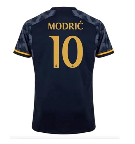 NextPrint Modric 10 Number Jersey – Madrid Away Football Shirt for Men