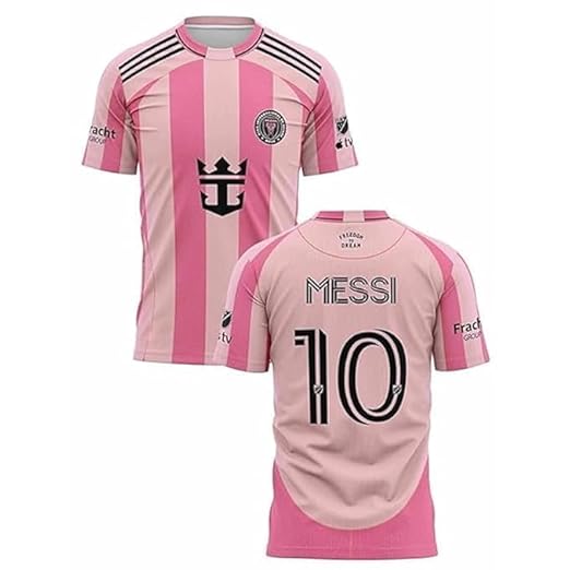 NextPrint Messi #10 Argentina Black Prematch Jersey 2024/25 – Football Shirt for Kids, Boys & Men