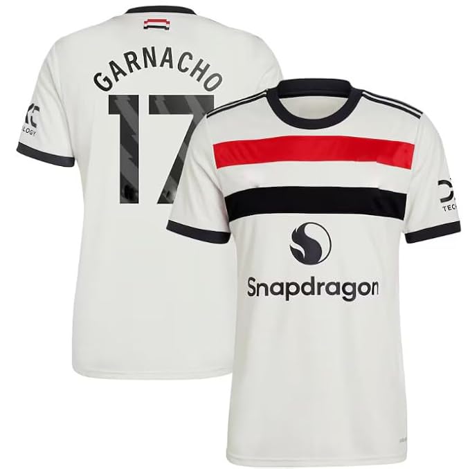 Garnacho Jersey 17 Number Club Football Jerseys Men's New Season Away Jersey 2024/2025
