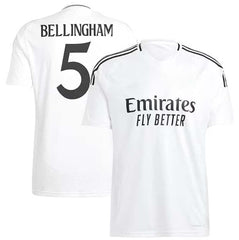 Next Print Belli ngham 5 Number Football Jerseys New Club Men's 2024/2025 Home