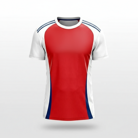 Next Print Arsenl Home Football Jersey 2024-25 | Customized Name & Number | Personalized Sports Fan Jersey for Men & Kids | Breathable Quick-Dry Fabric | Replica Style Soccer T-Shirt for Match Day