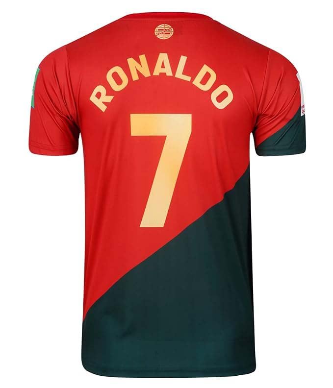 Next Print  Ronaldo 7 Number Football Jerseys Nation Team Men's Home