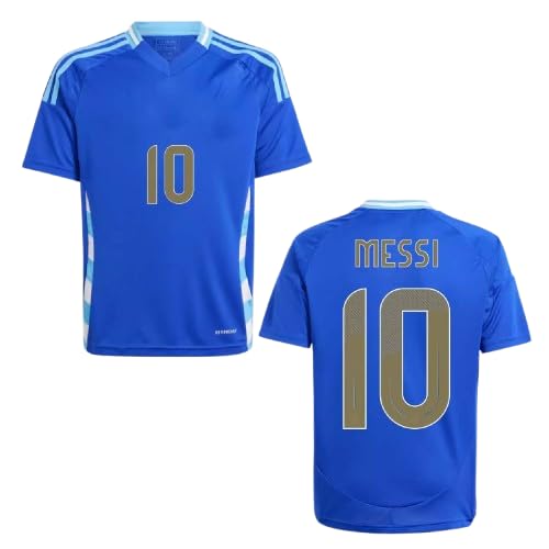 Next Print  Lionel Messi Jersey 10 Number National Football Jerseys Team Men's Away