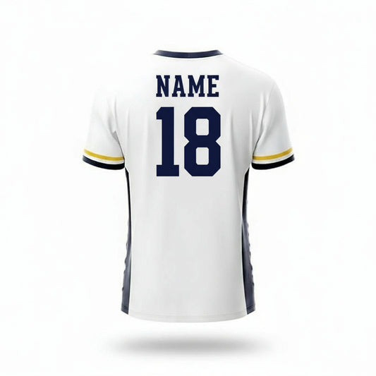 Next Print Real Home 2023/24 White Football Jersey - Personalized with Custom Name & Number | Sizes for Kids, Men & Women