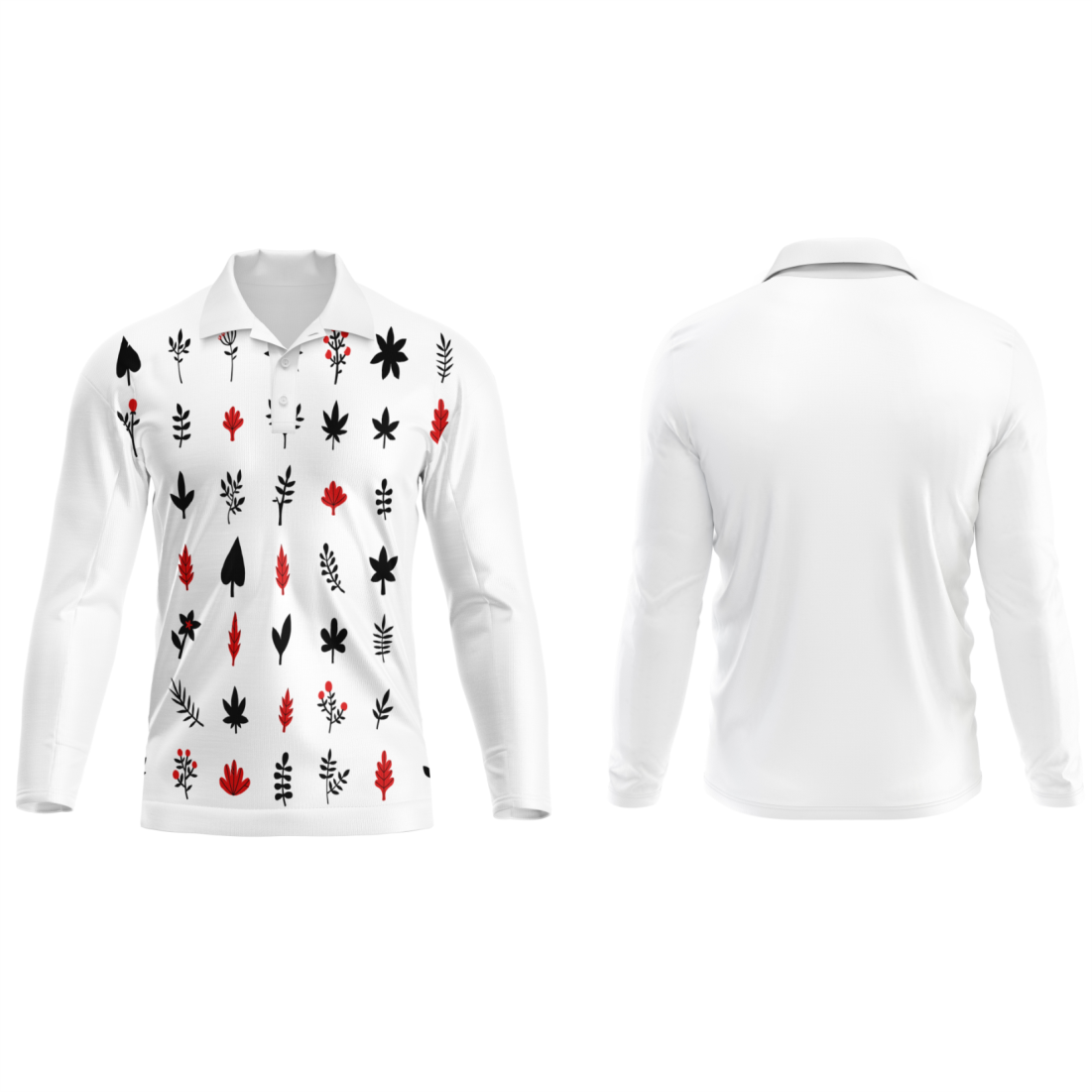Next Print Polo Neck White Customized Jersey NP00001A185