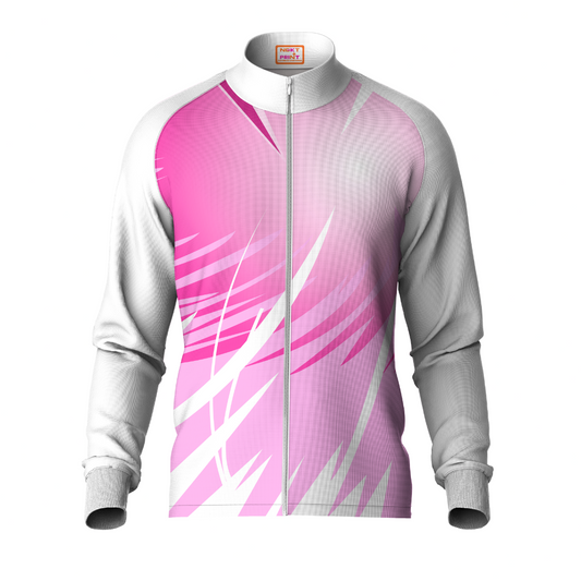 Next Print Printed White Jacket.