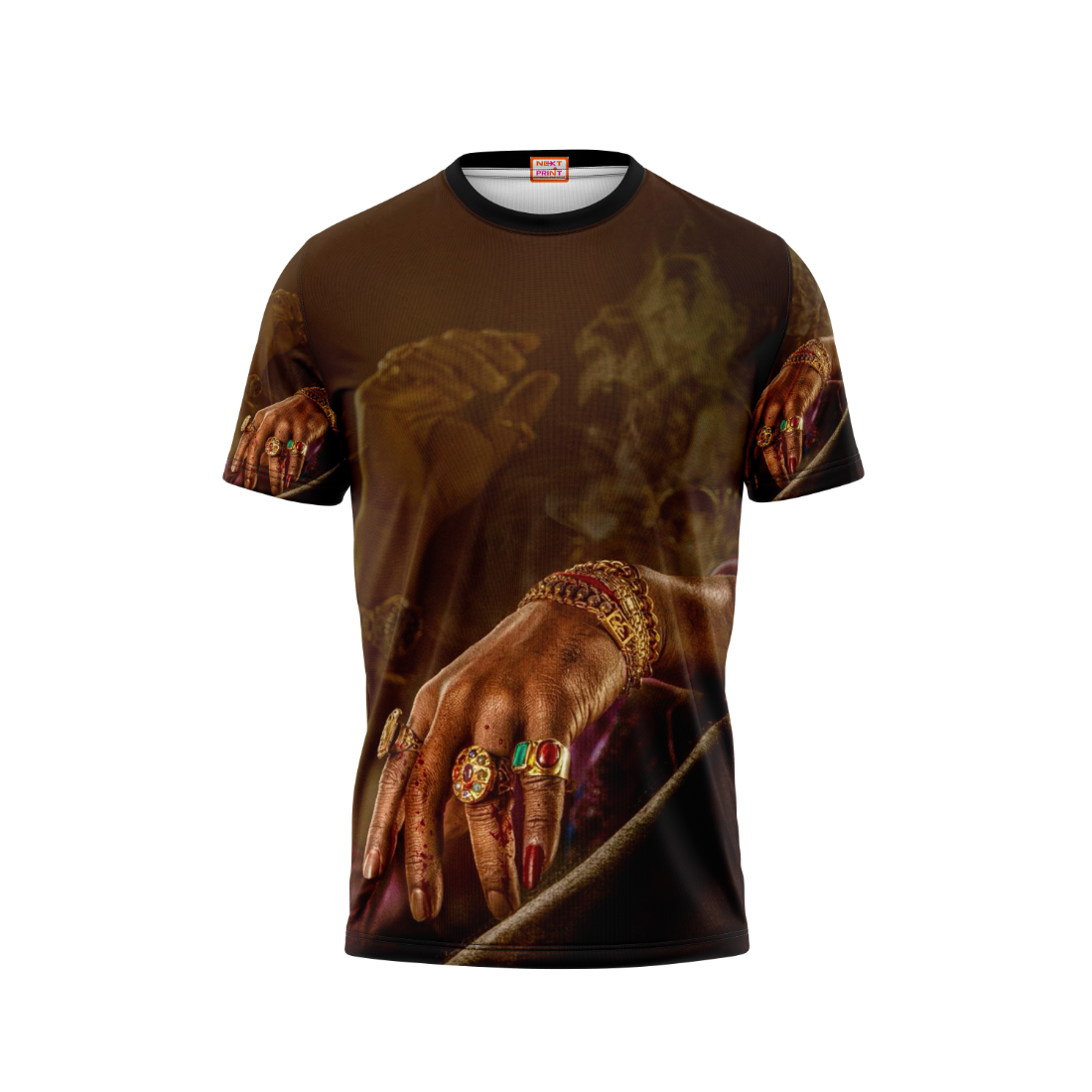 Next Print Allu Arjun Pushpa  Printed T-Shirt.