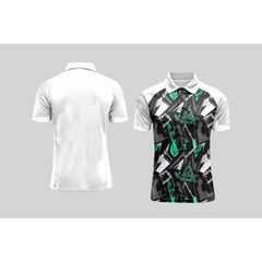 Next Print Cricket Polo Half White Customized Jersey NPCWH00A456