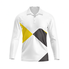 Next Print Polo Neck White Customized Jersey NP00001A45