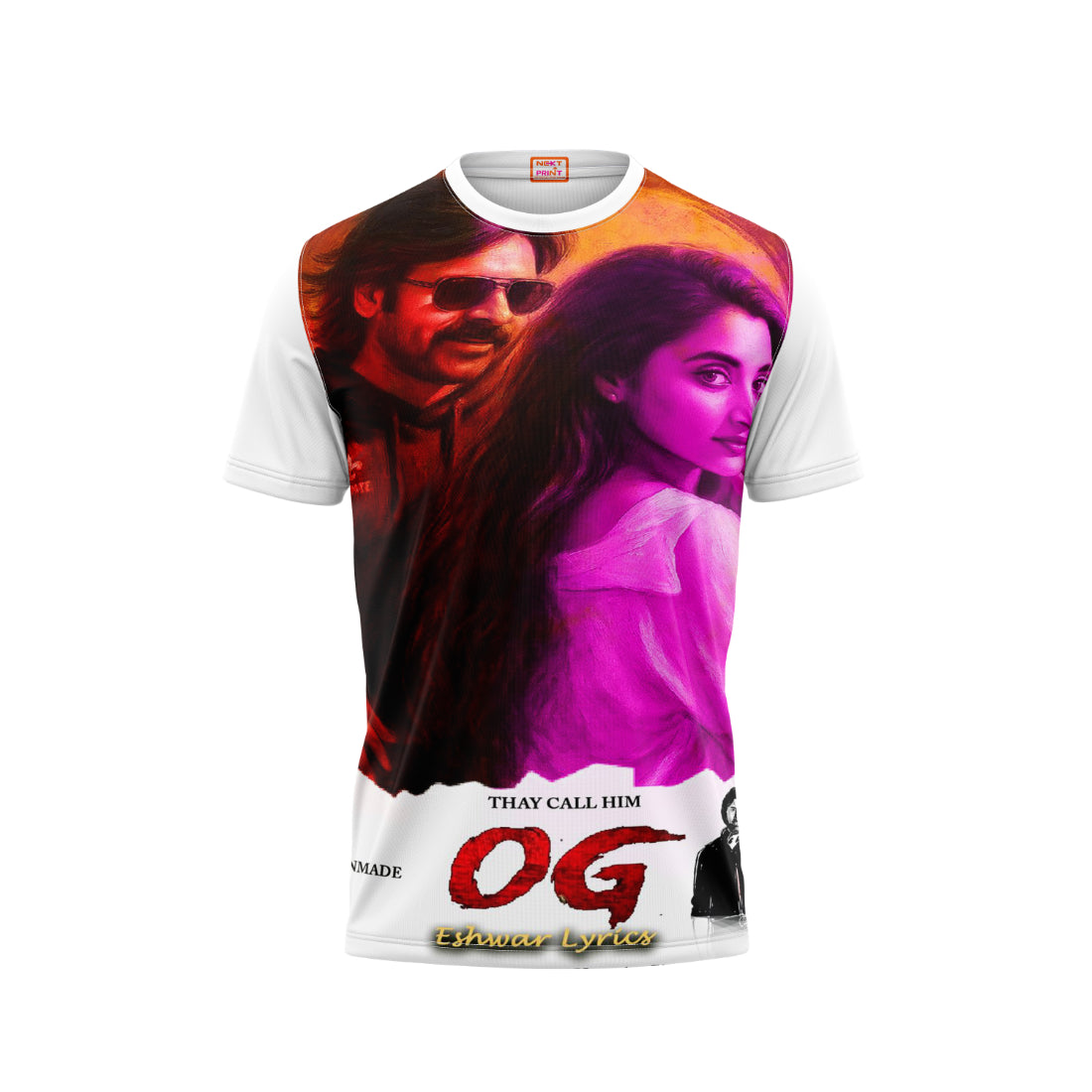 Nextprint Pawan kalyan latest movie printed tshirt