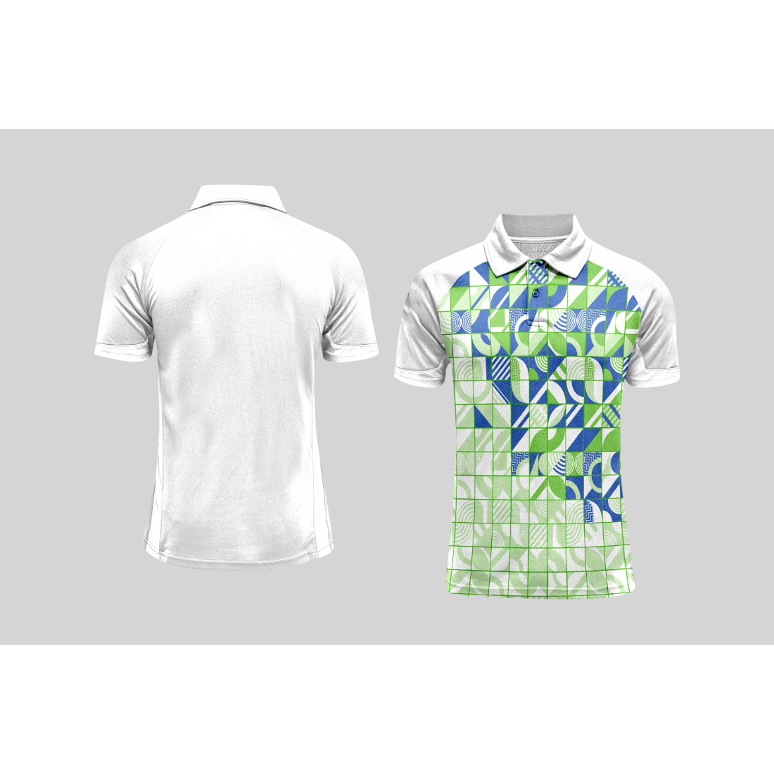 Next Print Cricket Polo Half White Customized Jersey NPCWH00A462