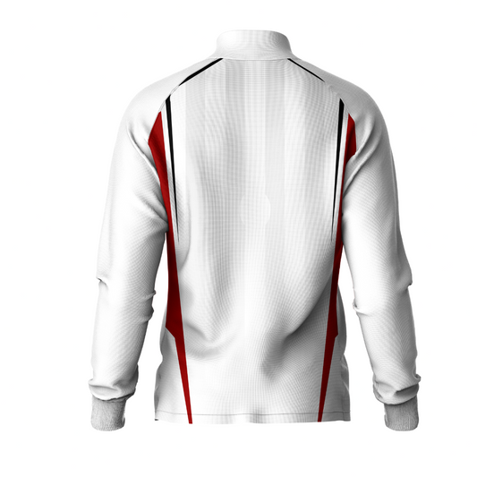 Next Print Printed White Jacket.