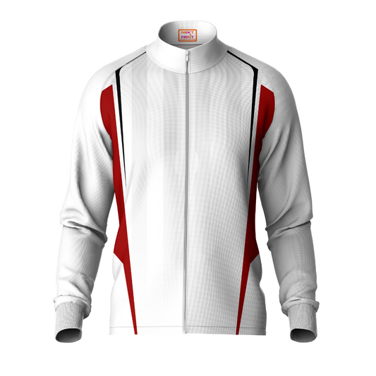 Next Print Printed White Jacket.