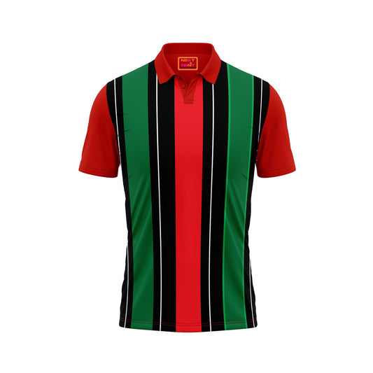 Red Polo Neck Half Sleeve T Shirt Nextprintr NP50000740