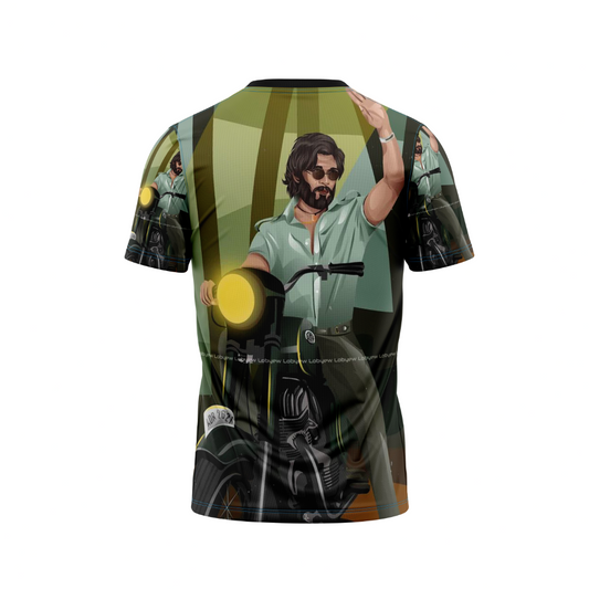 Next Print Allu Arjun Pushpa  Printed T-Shirt.
