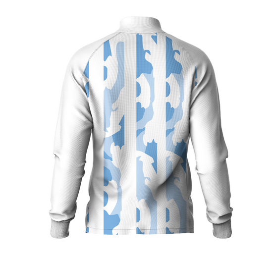 Next Print Printed White Jacket.